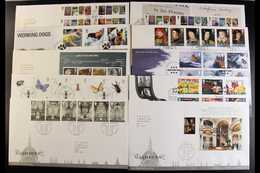 8409 2008 COMPLETE YEAR SET For All Commemorative Sets And Miniature Sheets, Incl Commemorative Extras, On Illustrated F - FDC