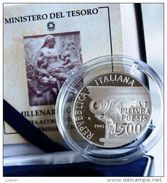 NUMISMATICA REPUBBLICA ITALIANA - PROOF - BIMILLENARIO ORAZIANO 1993 MONETA LIRE 500 COMMEMORATIVA - FONDO SPECCHIO - Commemorative