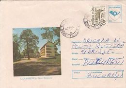 TOURISM, CARANSEBES TIBISCUM HOTEL, COVER STATIONERY, 1994, ROMANIA - Hotel- & Gaststättengewerbe