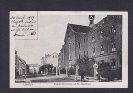 AK Linnich - Roerdorferstrasse Mit St Josefhaus (  2è Peloton 1ère Compagnie Forces D' Occupation En Allemagne ) - Linnich