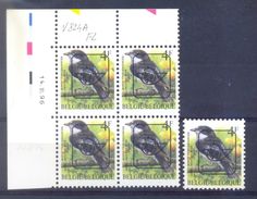 Belgie - 1996 - OBP - ** Preo - 824a P8 - Blok - + Een Zegel  **  - Vogels Andre Buzin - Sobreimpresos 1986-96 (Aves)