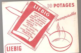 Buvard LIEBIG 10 Potages Imcomparables - Soups & Sauces