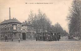 Lille      59          Boulevard Vauban . Tramways       (voir Scan) - Lille