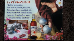 CPM PETANQUE JEUX DE BOULES LE PETANQUEUR ED AS PASTIS APERO - Boule/Pétanque