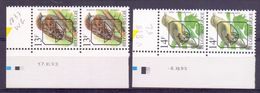 Belgie  - OBP - ** Preo - 837 X2 + 838 X2 **  - Vogels Andre Buzin - Typo Precancels 1986-96 (Birds)