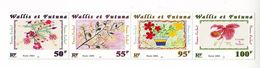 Wallis Et Futuna - 2001, Children Flower Drawings 4v ** Mi 796/99 - Neufs