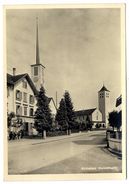 SUISSE   KIRCHPLATZ DERENDINGEN  -  CPM 1940 / 50 - Sonstige & Ohne Zuordnung