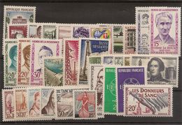 FRANCIA  Año Completo 1959 Yvert Del 1188/1229**mnh   NL259 - 1960-1969