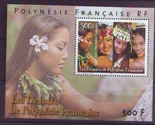 French Polynesia - 2000 Polynesian Women S/s ** Yt BF25, Mi BL25, Sn 778a, Sg MS882 - Nuovi