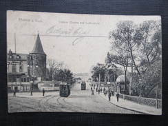 AK PLAUEN Strassenbahn Unterer Graben Lutherplatz  Ca.1920 // D*28776 - Plauen
