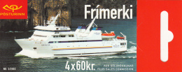 Iceland 2003 Booklet Of 4 Scott #991c 60k Herjolfur, Baldur - Ferries - Markenheftchen