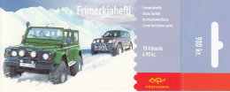 Iceland 2004 Booklet Of 10 Scott #1020a 90k Cars In Snow - EUROPA - Booklets