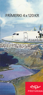 Iceland 2009 Booklet Of 4 Scott #1164c Boeing 757, Fokker 50 Civil Aviation - Postzegelboekjes