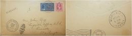 O) 1903 GUAM, SPECIAL POSTAL DELIVERY 10 CENTS, WASHINGTON 2 CENTS, WITH MISSENT, RMS, TRANSIT FOR MANILA TO WASHINGTON, - Guam