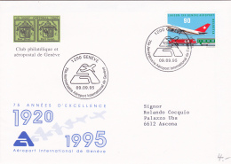 75 Années D'excellence - 1920 1995 - Aéroport International De Genève / 9.9.95 - Andere & Zonder Classificatie