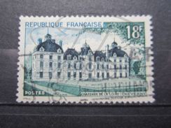 VEND BEAU TIMBRE DE FRANCE N° 980 , 2 PARATONNERRES SECTIONNES !!! - Used Stamps