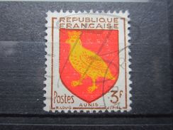 VEND BEAU TIMBRE DE FRANCE N° 1004 , CADRE DE L'ECUSSON BRISE COIN SUPERIEUR GAUCHE !!! - Used Stamps