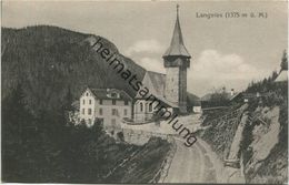 Schweiz - Langwies - Verlag Mattli-Trepp Gasthaus Und Handlung - Rückseite Beschrieben - Langwies