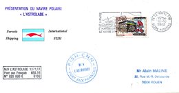 FRANCE. Enveloppe Commémorative De 1988. L'Astrolabe. - Polar Ships & Icebreakers