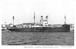 ¤¤  -   Carte-Photo Du Bateau De Commerce " BISTON "  -  Cargo    -  ¤¤ - Rimorchiatori