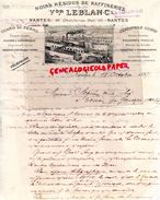 44-  NANTES-RARE LETTRE MANUSCRITE SIGNEE VICTOR LEBLANC-GUANO DU PEROU-NOIRS RESIDUS RAFFINERIES-1897-10 PRAIRIE AU DUC - 1800 – 1899