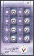 Slovakia - Slovaquie 2013 Yvert 620,  Customized Stamp. Zodiac Signs - Sheetlet  - MNH - Nuevos