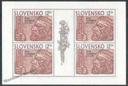 Slovakia - Slovaquie 1994 Yvert 164, 1100th Ann. Death Of King Satopcuk I - Sheetlet  - MNH - Unused Stamps