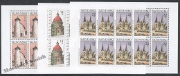 Slovakia - Slovaquie 2002 Yvert 378-80, Beauties Of Slovakia - Sheetlets  - MNH - Ungebraucht