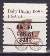 USA 1984 Scott # 1902A Transportation Issue,Baby Buggy 1880s ,  MNH (**) - Sonstige (Land)