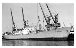 ¤¤  -   Carte-Photo Du Bateau De Commerce " ELGAREN "  -  Cargo    -  ¤¤ - Remorqueurs