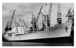 ¤¤  -   Carte-Photo Du Bateau De Commerce " TUNDRALAND "  -  Cargo    -  ¤¤ - Remorqueurs