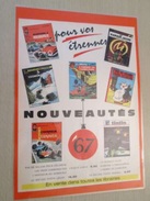 DIV415 : Publicité ANNEES 66/67 ETRENNES 67 BD A OFFRIR  -  Pour  Collectionneurs ...   Page De Revue Des Années 60 Plas - Jacobs E.P.