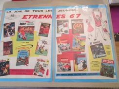 DIV415 : Publicité ANNEES 66/67 ETRENNES 67 BD A OFFRIR  -  Pour  Collectionneurs ...  Double Page De Revue Des Années 6 - Jacobs E.P.