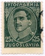 JUGOSLAVIA, YUGOSLAVIA, COMMEMORATIVO, RE ALESSANDRO, KING ALEXANDER, 1932, USATI,  Tellier 210(A),213(A)  Scott 77,79 - Gebruikt