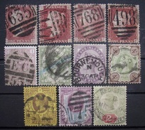 GB - Victoria Lot 1858 - 1887 Höher KW,- Gestempelt    (R238) - Used Stamps
