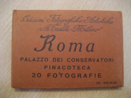 ROMA Palazzo Dei Conservatori Pinacoteca 20 Fotografie Photo Photography Post Card LAZIO Rome Italy Italia - Collections & Lots