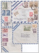 Argentinië, 4 Envelopes - Ganzsachen