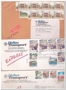 Griekenland, 3 Envelopes Express - Ganzsachen
