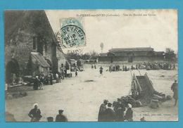 CPA Marché Aux Grains ST-PIERRE-SUR-DIVES 14 - Sonstige & Ohne Zuordnung