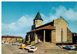 Saint Auvent: Eglise, Voitures - Saint Germain Les Belles