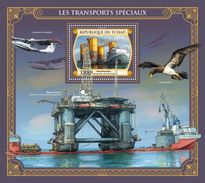 Tchad 2017, Transports, Birds, Plane, Oil Platform, BF - Albatros