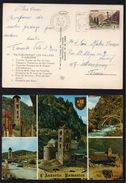 ANDORRE - ANDORRA / 1972 CARTE POSTALE ILLUSTREE POUR STRASBOURG  (ref LE1717) - Covers & Documents