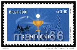 Brazil - 2001 - 3rd Millennium - Mint Stamp - Ongebruikt