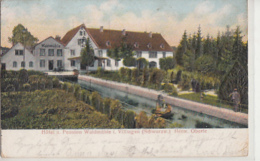 HOTEL U PENSION WALDMUHLE         VILLINGEN       CARTE EN RELIEF - Villingen - Schwenningen