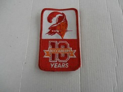 10TH BUCCANEERS ANNIVERSARY PATCH NFL TAMPA BAY - Marinera