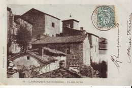 Cpa   Laroque  Un Coin Du Lot - Laroque Timbault