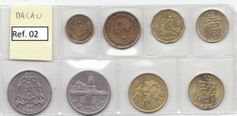 Macau - Set Of 8 Coins - Ref02 - Macao