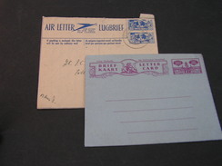 SWA   2  Aerogramme Lot - Luftpost