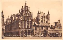 MALINES - Hotel De Ville Et Anciennes Halles Aux Draps - Malines