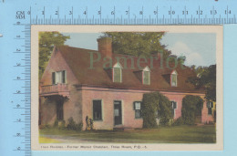 Trois-Rivieres Quebec Canada  - Former Manoir Chatelain - Post Card Carte Postale - Trois-Rivières